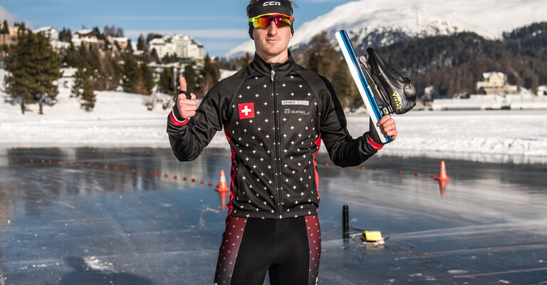 7. Rang von Livio Wenger an der WM in Inzell