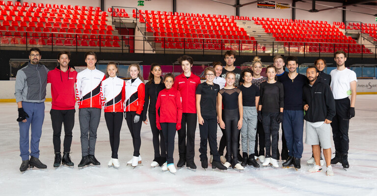 Les danseurs de Swiss Ice Skating se retrouvent pour la rencontre annuelle de Danse sur glace