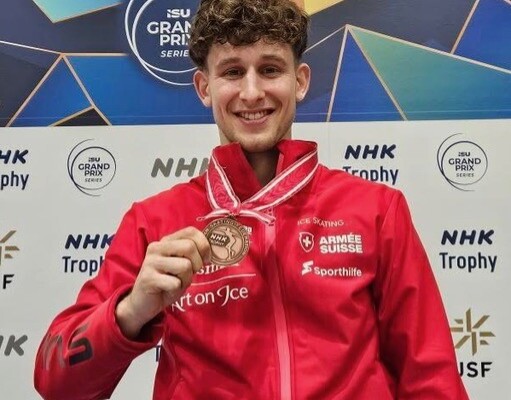 Lukas Britschgi en bronze au NHK Trophy 2025