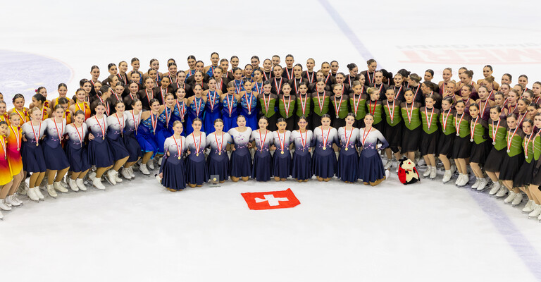 Championnats suisses de patinage synchronisé et Swisscup, Widnau