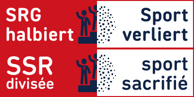 Swiss Ice Skating et celles et ceux qui aiment le sport disent non à l’initiative visant à réduire les redevances SSR!